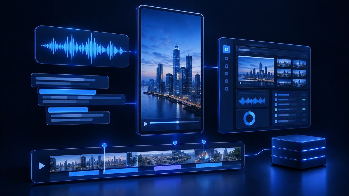 AI News Presenter Video Generator: Fast News Reels